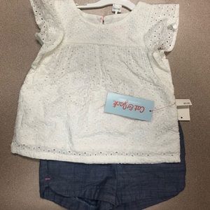 Cat & Jack Shirt and Shorts